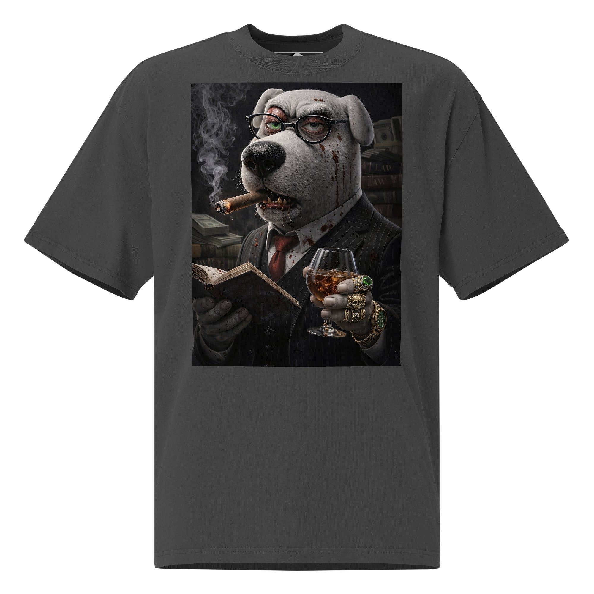 Brian Oversized Faded Tee
