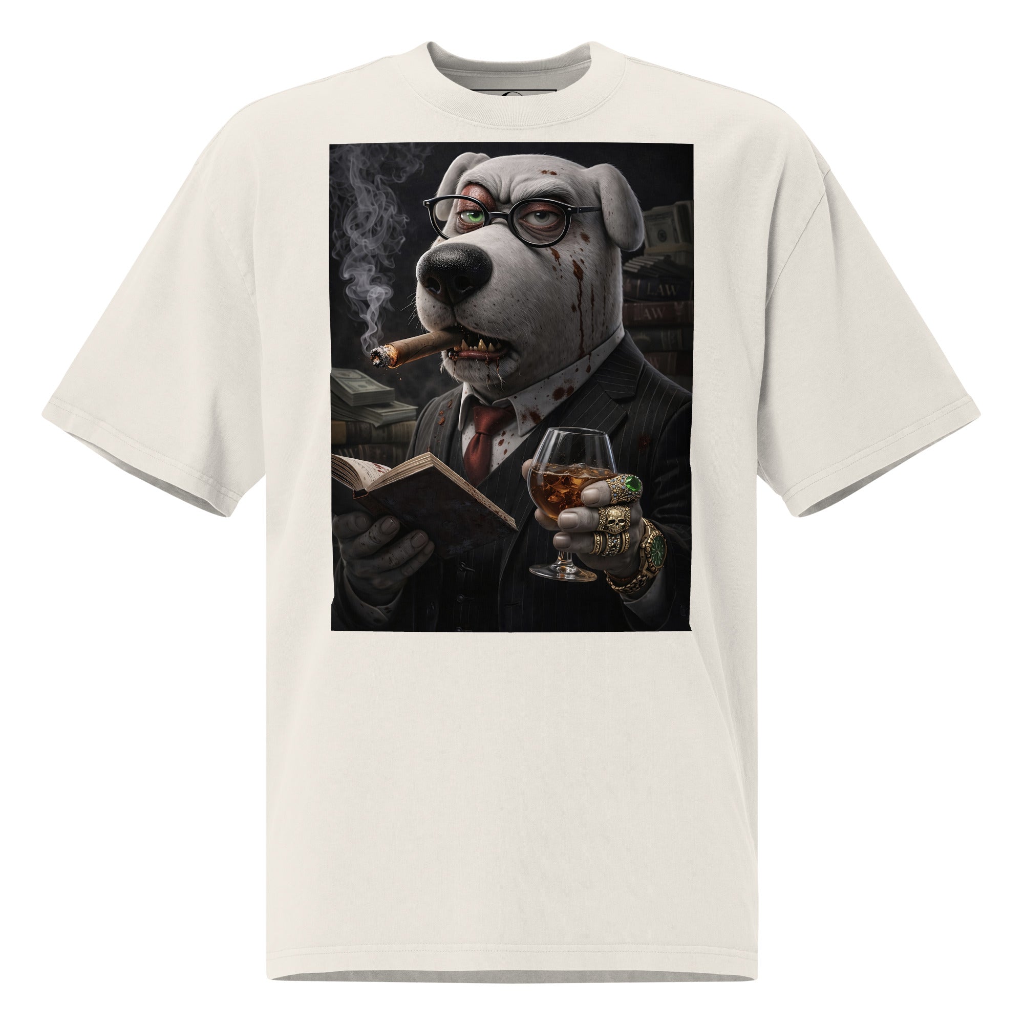 Brian Oversized Faded Tee