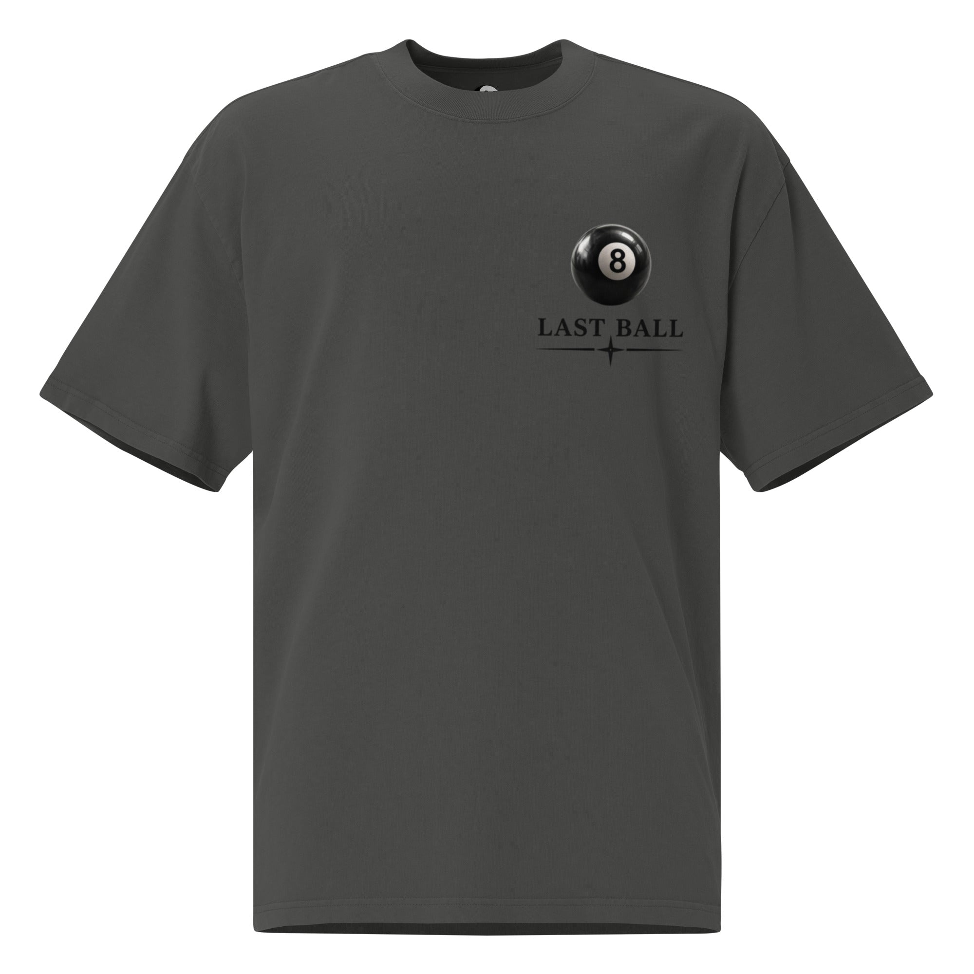 Last Ball Oversized Faded Tee