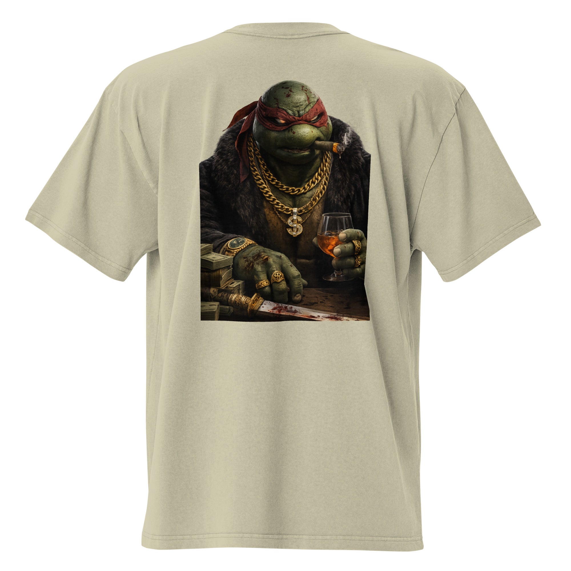Ninja Turtle Oversized Faded Tee