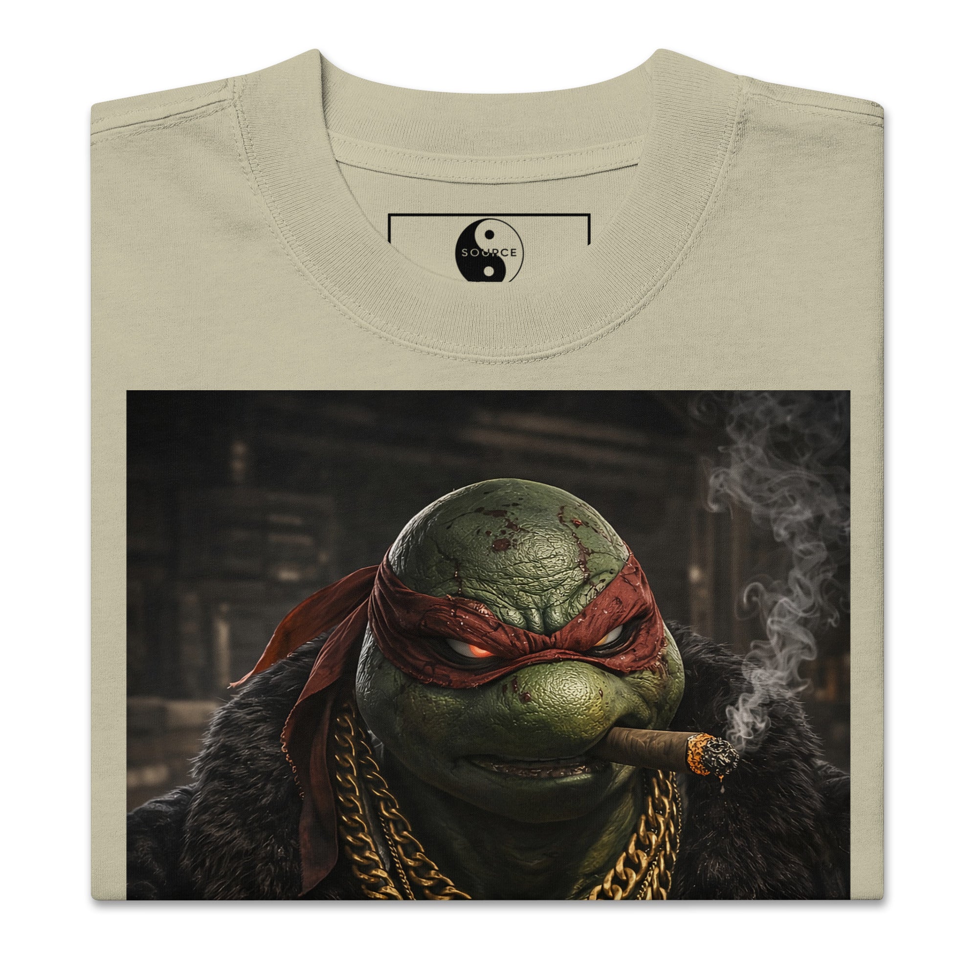 Ninja Turtle Oversized Faded Tee