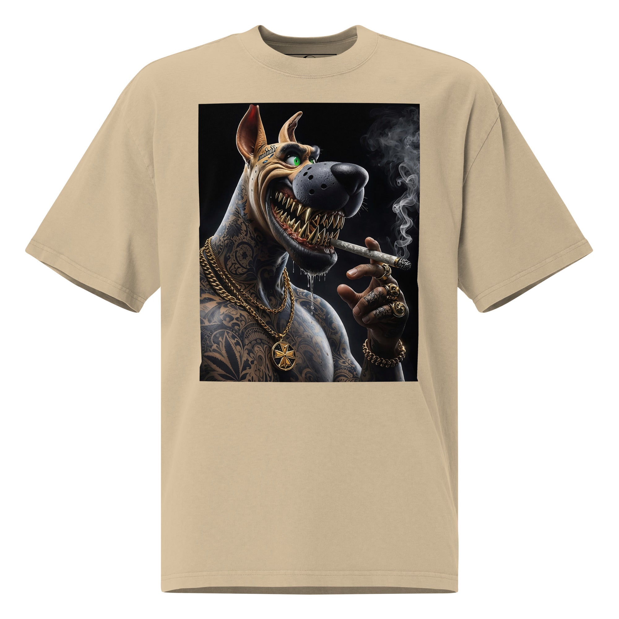 Scooby Oversized Faded Tee
